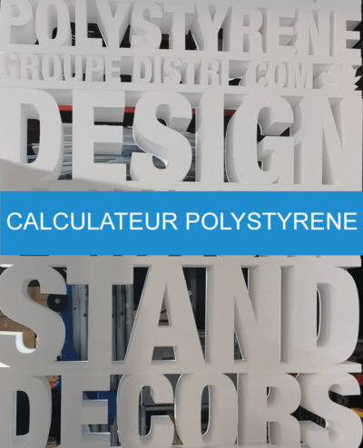 calculateur polystyrene