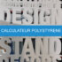 calculateur polystyrene
