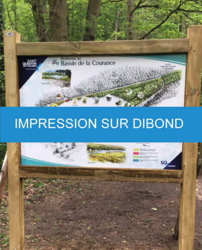 Impression dibond