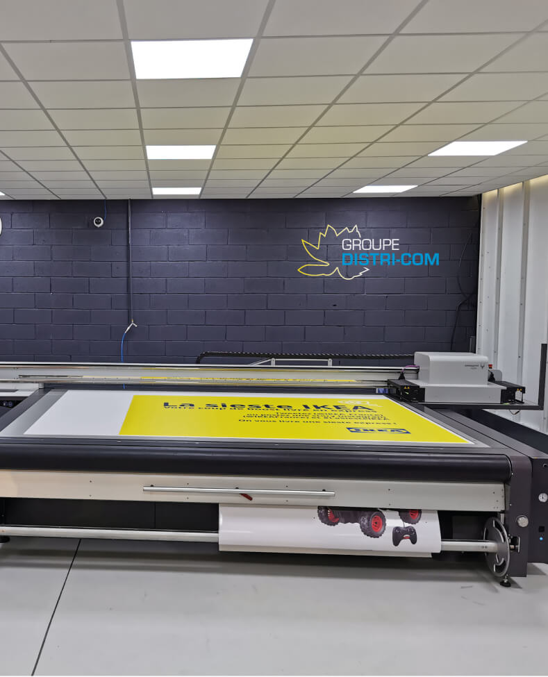 Impression numérique support souple hd