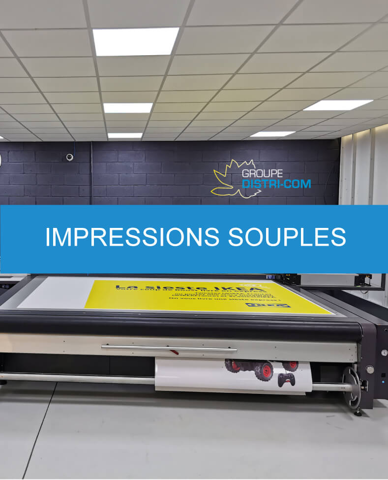 Impressions souples grand format impression numérique haute definitions