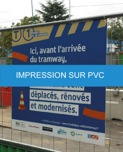 Impression pvc grand format